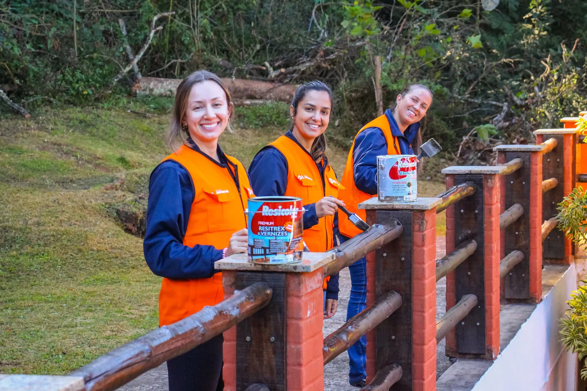 Voluntariado Avante - colaboradores engajados em ações sociais